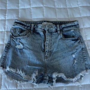 Eunina Light Blue Denim Shorts